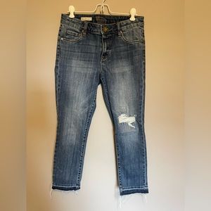 KUT jeans. Size 2. Reese straight leg ankle.